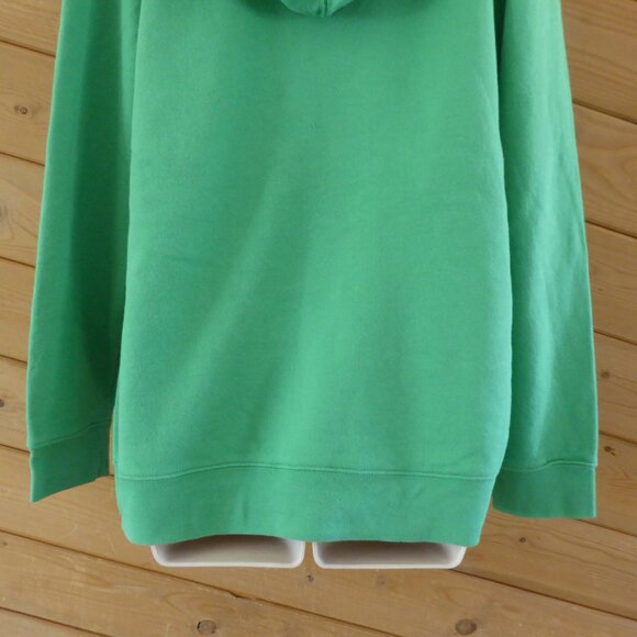 GAP LOGO Hoodie Sweatshirt Light Pastel Green Cotton Blend XL - Picture 8 of 9